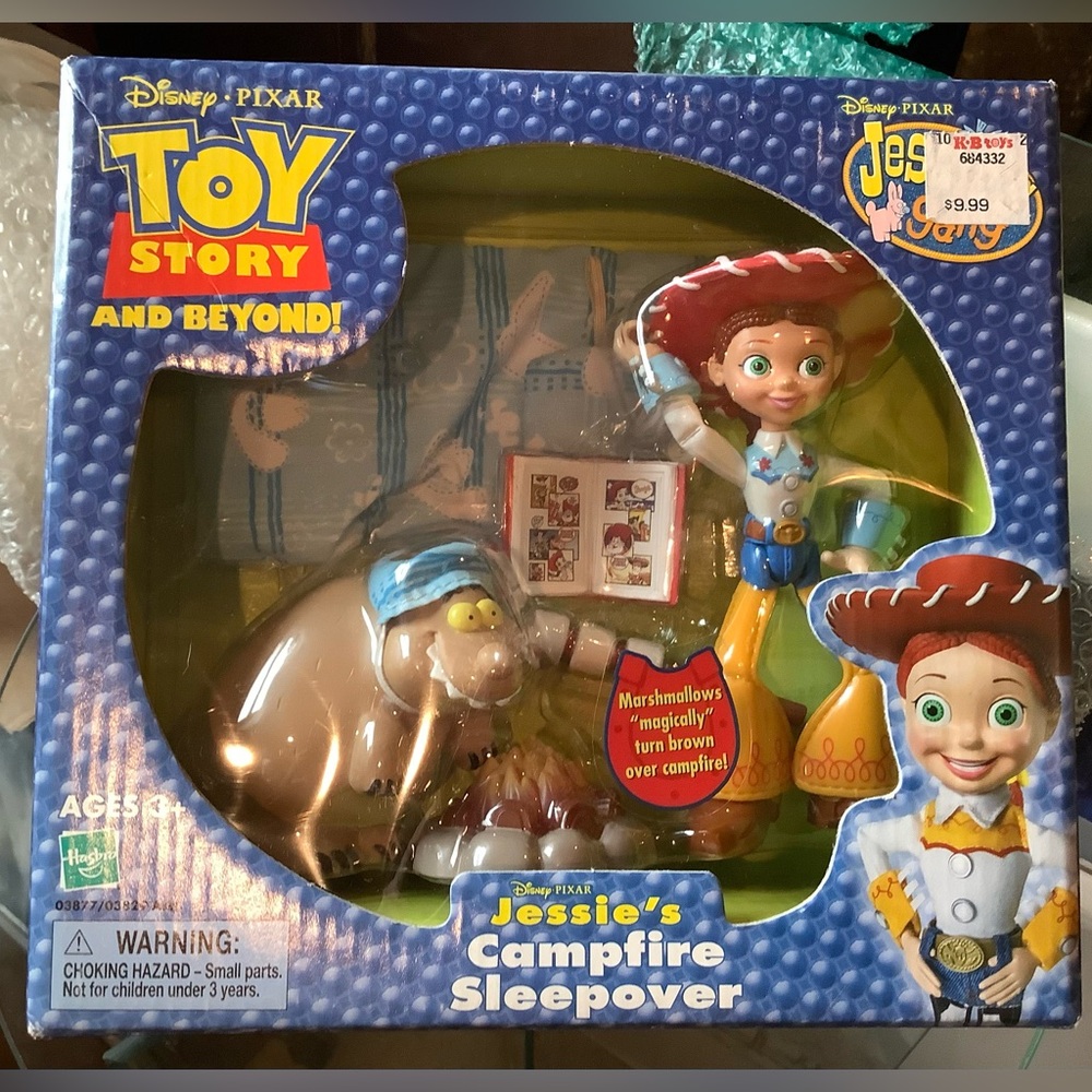 Toy Story Collectible Playset by Hasbro “Jessie’s Campfire Sleepover” New!